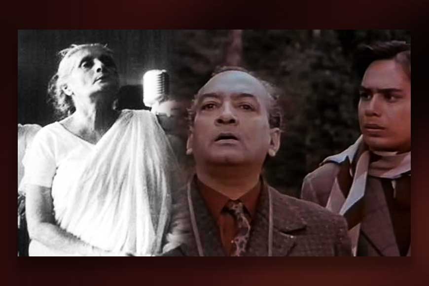 Satyajit Ray made a bride of Jorasanko Thakurbari sing for his movie
