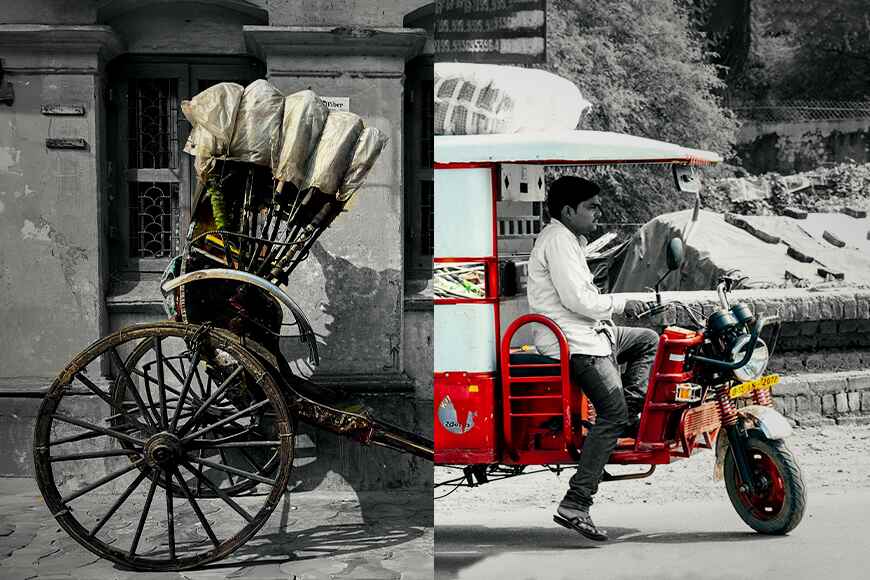 Kolkata’s streets in motion: Rickshaws through time - GetBengal Story