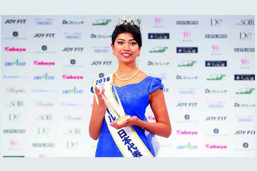 Why Miss Japan speaks fluent Bengali?
