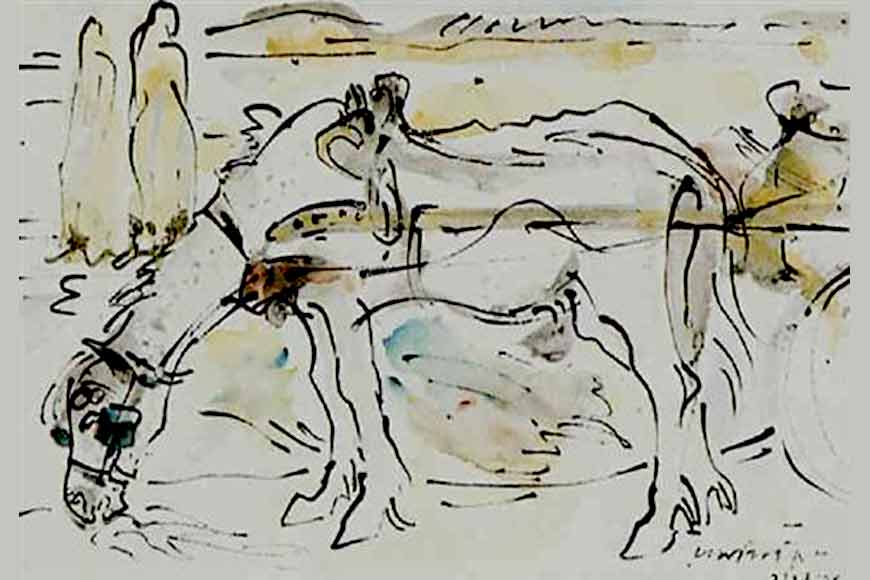 Sino-Japanese horses are great but Ramkinkar’s horses are incomparable - GetBengal story