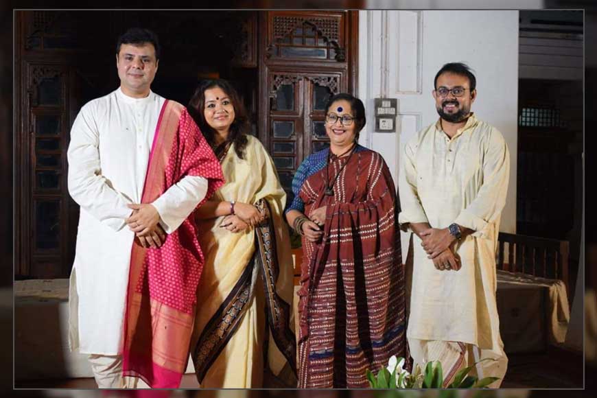 Santiniketan&rsquo;s Udayan comes alive with Shataborsho Porey
