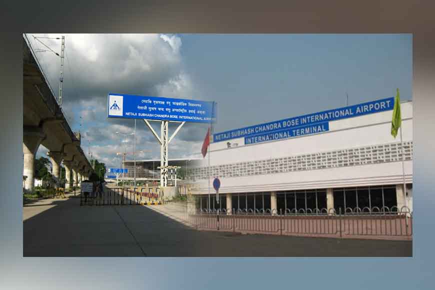 Kolkata Airport with a new flyover extension to ease traffic snarls
