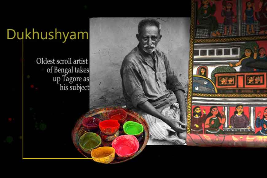 Bengal&rsquo;s Veteran Scroll Painter sings of Rabindranath

