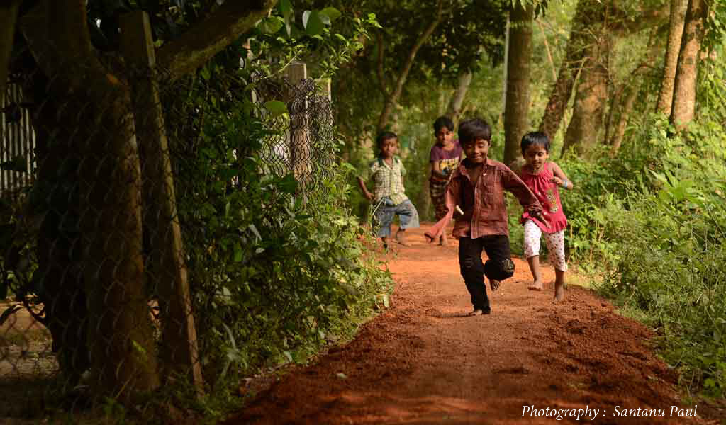 Hungry hands to smiling spirits
