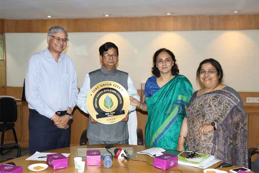 First time in India! New Town bags &lsquo;Green Cities&rsquo; gold certificate
