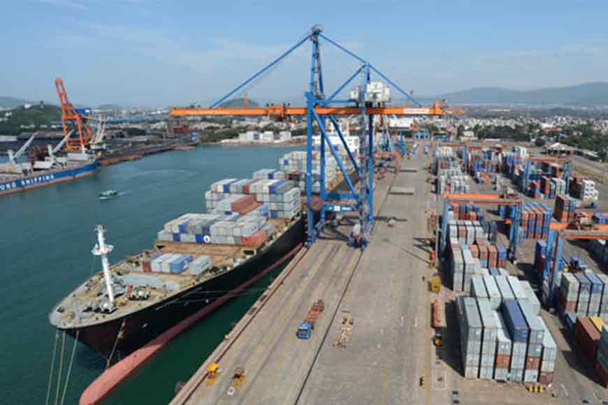 India&rsquo;s first international cargo ship starts journey from Haldia
