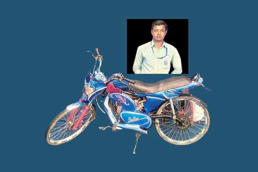 Bengal ITI student turns a cycle to a motorbike!
