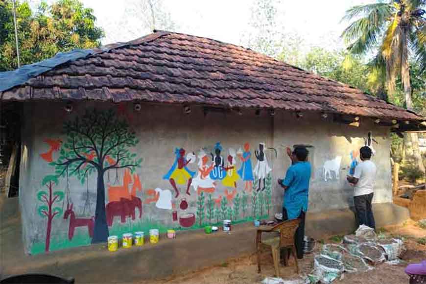 Chalchitra Academy&rsquo;s artistic initiative at Jhargram&rsquo;s Khwaabgaon
