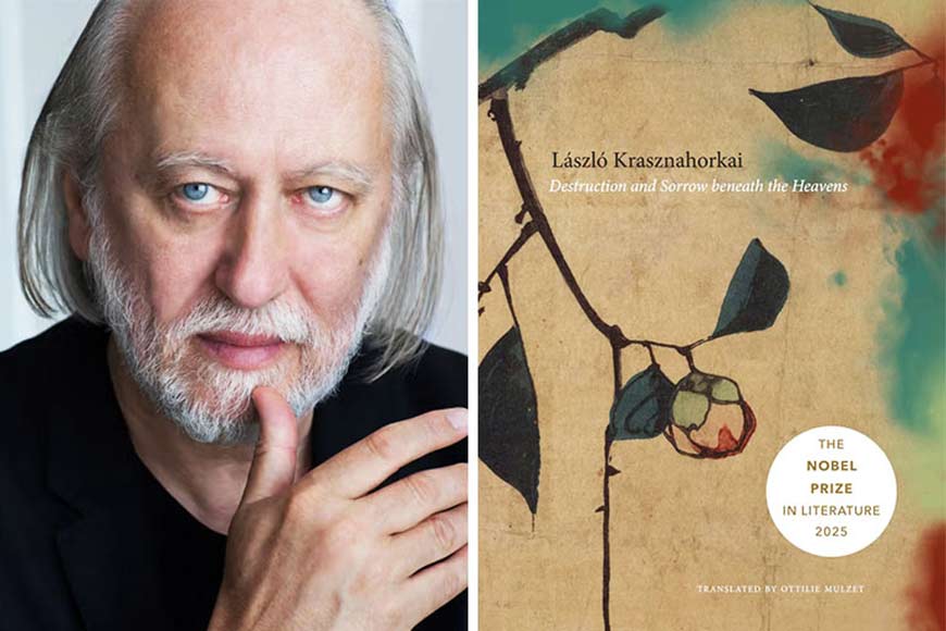 From Kolkata to the nobel stage: Seagull books and Laszlo Krasznahorkai’s shared journey - GetBengal Story