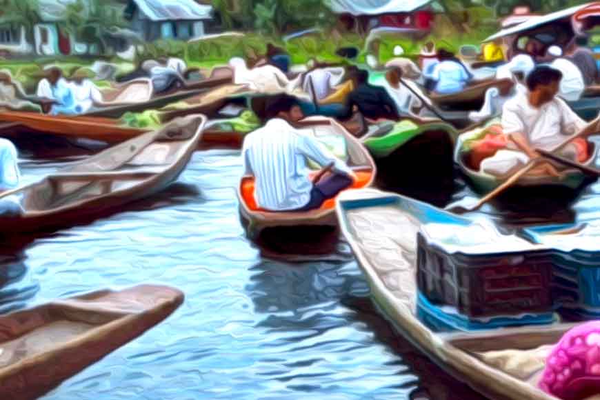Now Purulia gets a floating market
