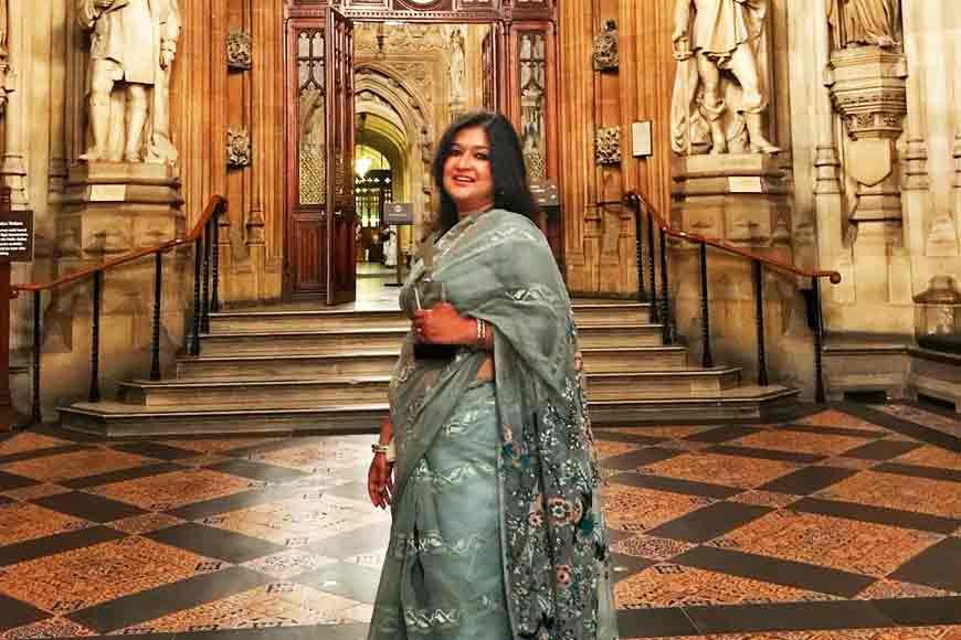 Sahana Bajpaie gets Bengal&rsquo;s Pride Award at UK Parliament