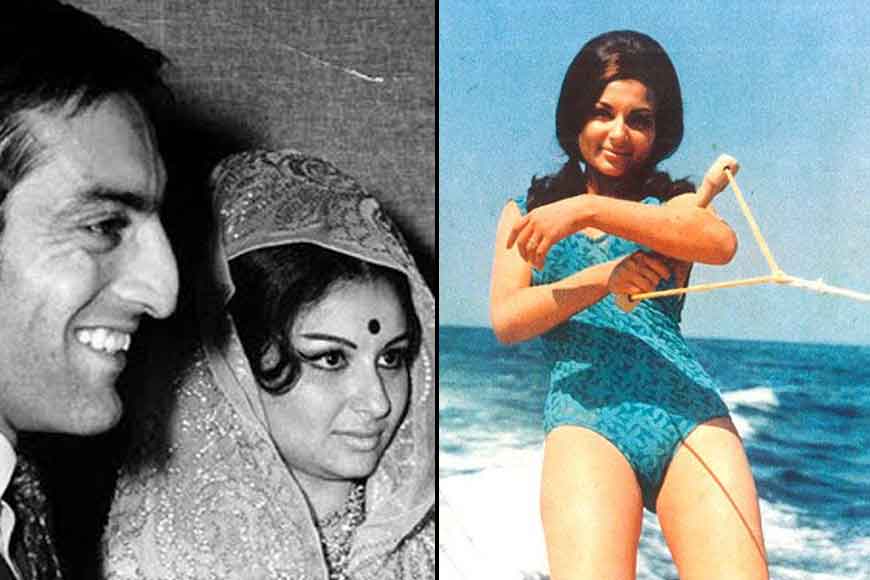 Why did Sharmila Tagore remove all posters of An Evening in Paris?
